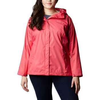 Columbia Arcadia II Plus Size, Chamarras Rosas Claro Para Mujer | 697241-EKG